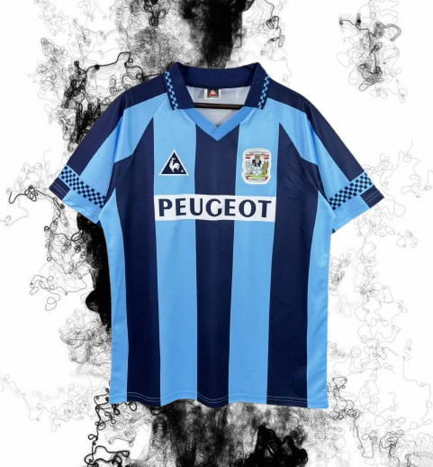 Coventry City. Camiseta local 1996-1997
