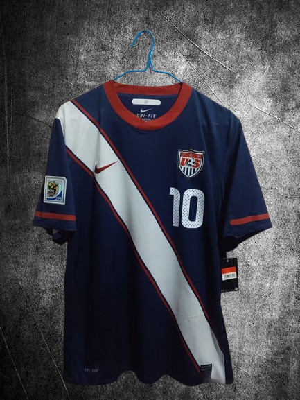 Selección de Estados Unidos. Camiseta visitante 2010