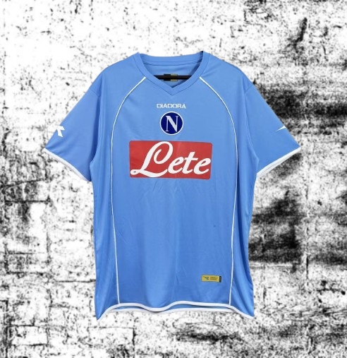 Napoli. Camiseta local 2006-2007