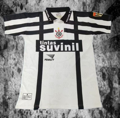 Corinthians. Camiseta local 1995-1996