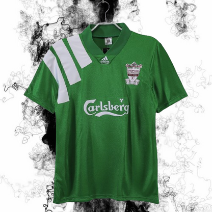 Liverpool. Camiseta visitante 1992-1993