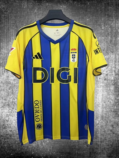 Real Oviedo. Camiseta visitante 2025-2026