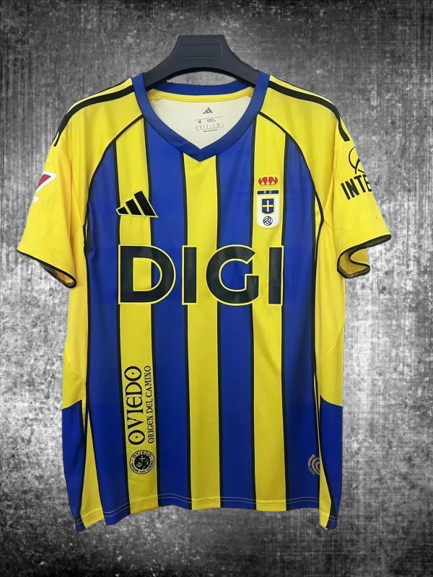 Real Oviedo. Camiseta visitante 2025-2026