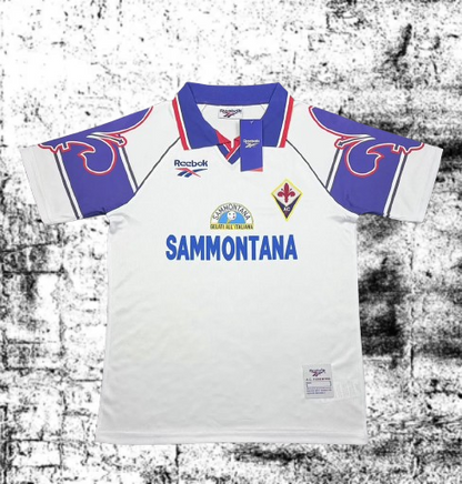 Fiorentina. Camiseta visitante 1996-1997
