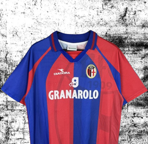 Bologna Football Club. Camiseta local 1998-1999