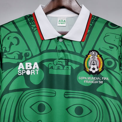 Selección de México. Camiseta local 1998