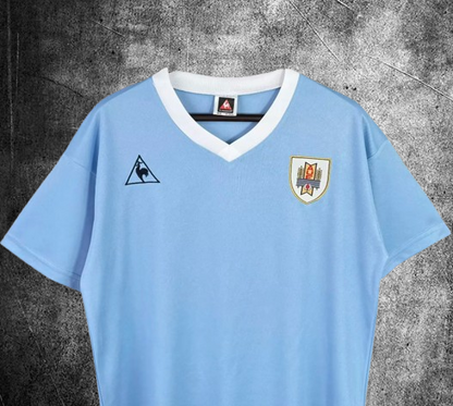 Selección de Uruguay. Camiseta local 1986