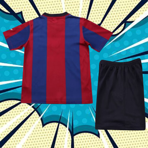 FC Barcelona. Kit Niño visitante 1998-1999
