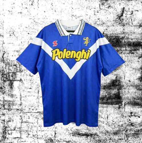 Brescia. Camiseta local 1995-1996