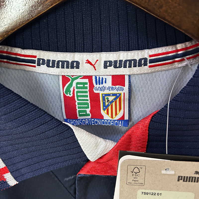 Atlético de Madrid. Camiseta visitante 1997-1998