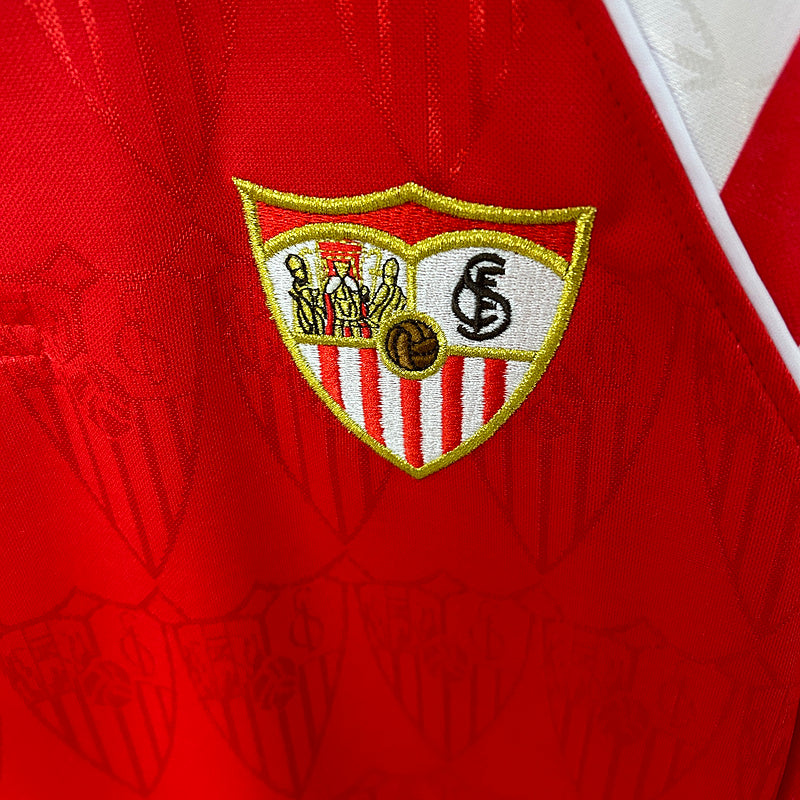 Sevilla. Camiseta visitante 1992-1993