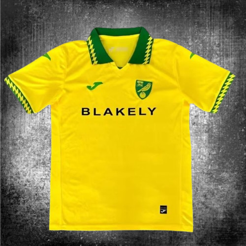 Norwich City. Camiseta local 2025-2026