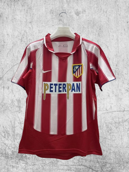 Atlético de Madrid. Camiseta local 2003-2004