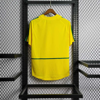 Selección de Brasil. Camiseta local 2002