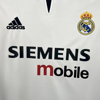 Real Madrid. Camiseta local 20003-2004