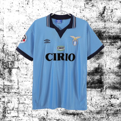 Lazio. Camiseta local 1996-1997