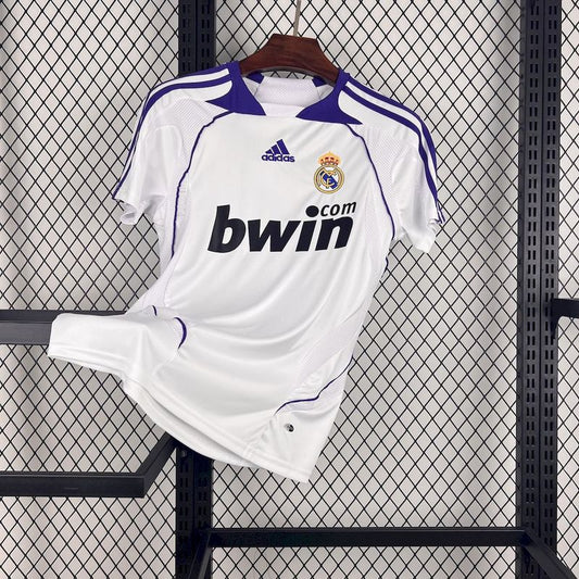 Real Madrid. Camiseta local 2007-2008