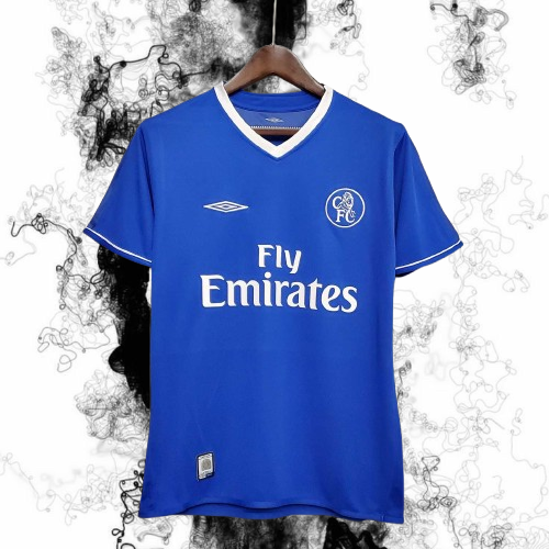 Chelsea. Camiseta local 2003-2004
