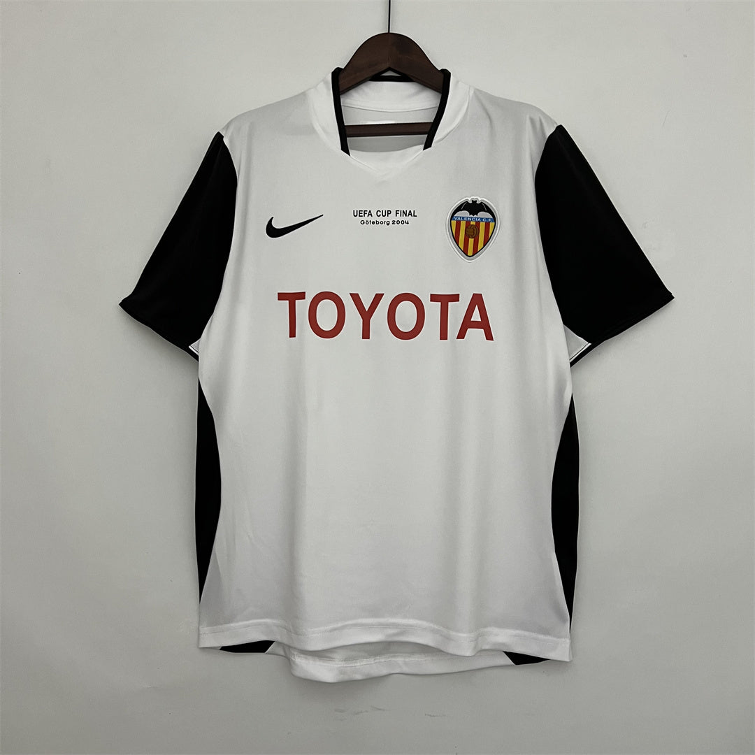 Valencia. Camiseta local 2003-2004