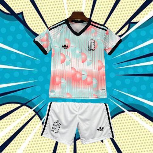 Selección de Bélgica. Kit Niño visitante 2026