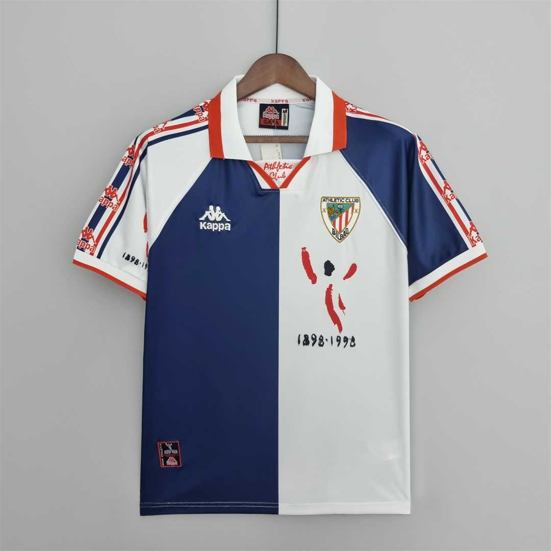 Athletic Bilbao. Camiseta visitante 1995-1997