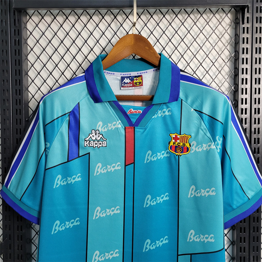 FC Barcelona. Camiseta visitante 1996-1997