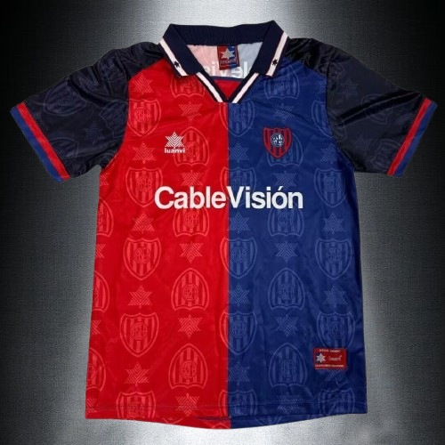 San Lorenzo. Camiseta local 1999-2000
