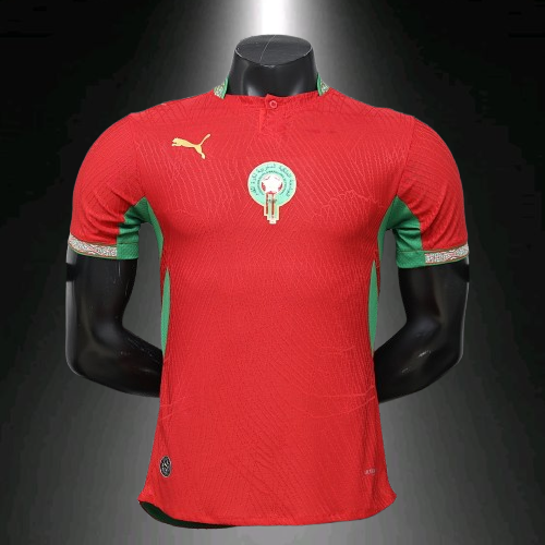 Selección de Marruecos. Camiseta local Versión Jugador 2026