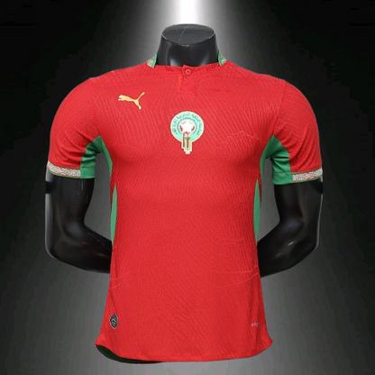 Selección de Marruecos. Camiseta local Versión Jugador 2026