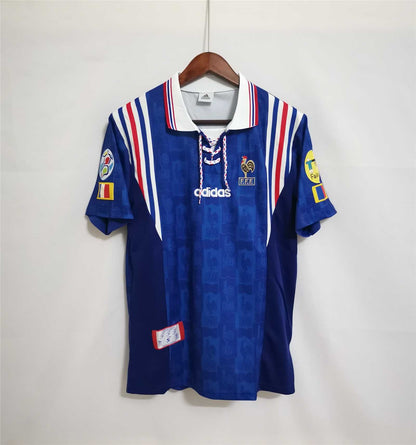 Selección de Francia. Camiseta local 1996