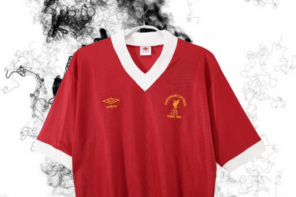 Liverpool. Camiseta Final Eurocopa 1981
