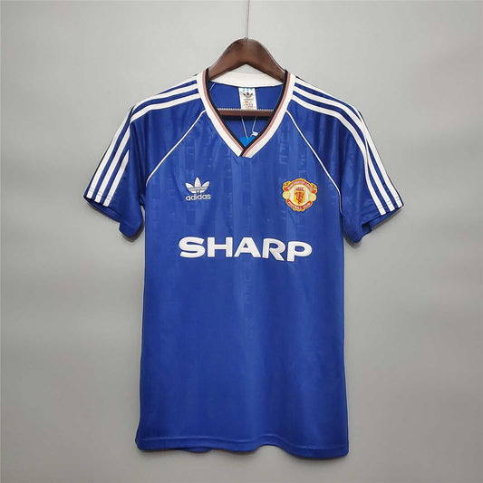 Manchester United. Camiseta visitante 1988-1989