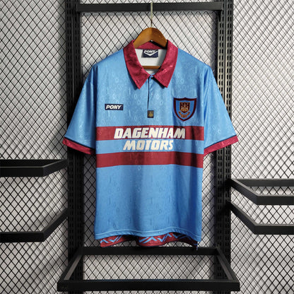 West Ham United. Camiseta visitante 1995-1997