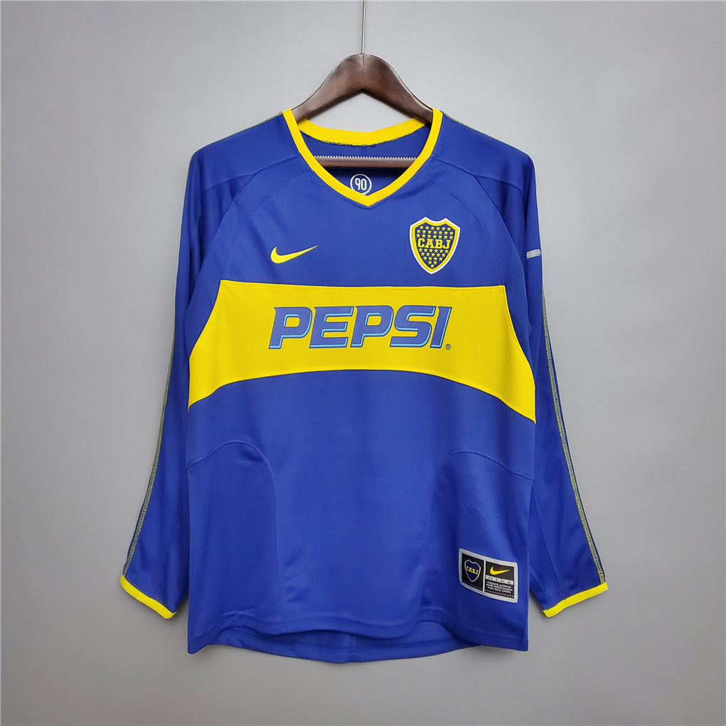 Boca Juniors. Camiseta local 2003-2004