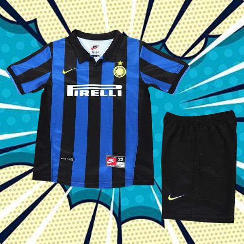 Inter de Milán. Kit Niño local 1998-1999