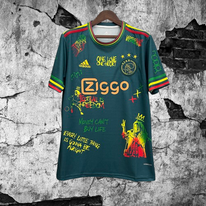 Ajax. Camiseta Edición Especial Bob Marley 2025 Green