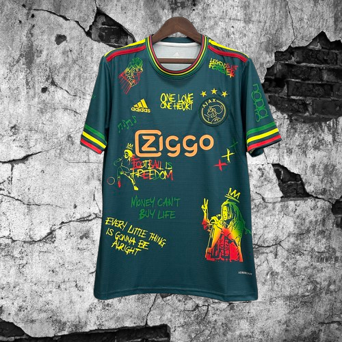 Ajax. Camiseta Edición Especial Bob Marley 2025 Green