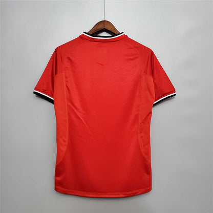 Manchester United. Camiseta local 2000-2002