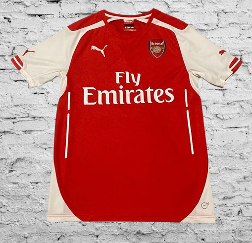 Arsenal. Camiseta local 2014-2015