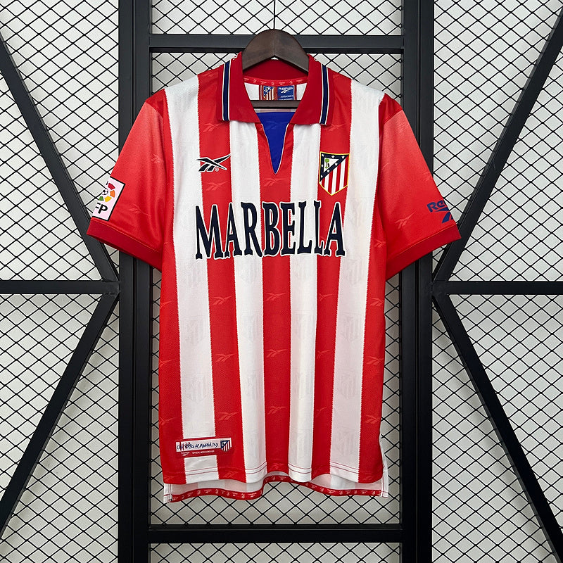 Atlético de Madrid. Camiseta local 1998-1999