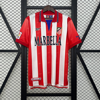 Atlético de Madrid. Camiseta local 1998-1999