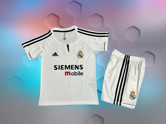 Real Madrid. Kit Niño local 2003-2004