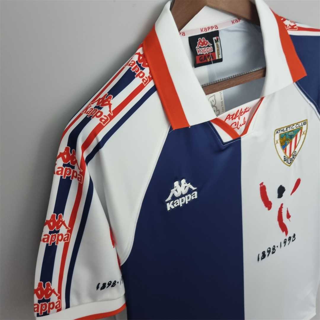 Athletic Bilbao. Camiseta visitante 1995-1997