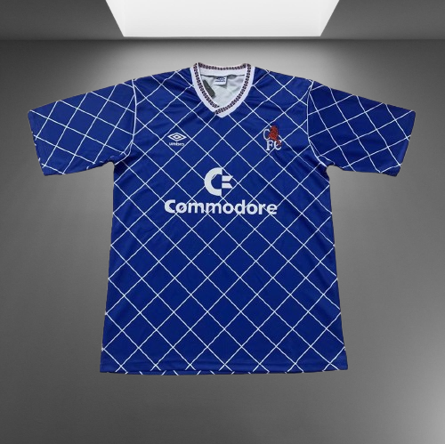 Chelsea. Camiseta local 1987-1989