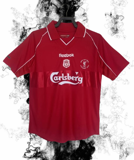 Liverpool. Camiseta Final Copa UEFA 2001