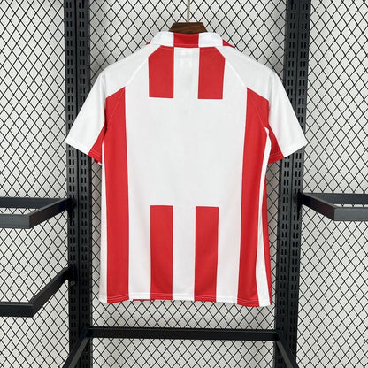 Sporting de Gijon. Camiseta local 1980-1981