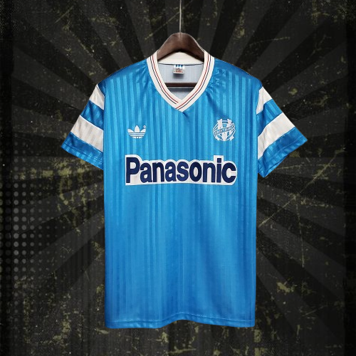 Marsella. Camiseta visitante 1990-1991