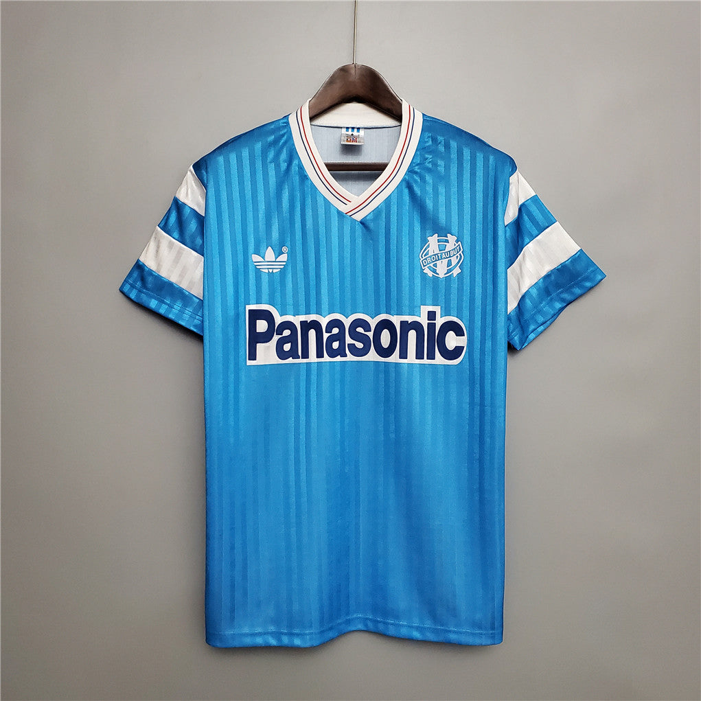 Marsella. Camiseta visitante 1990-1991