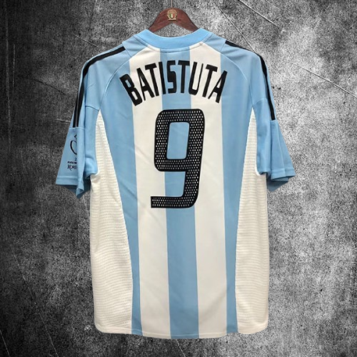 Selección de Argentina. Camiseta local 2002