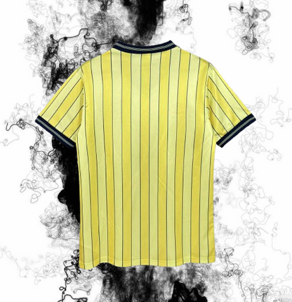 Coventry City. Camiseta visitante 1983-1986